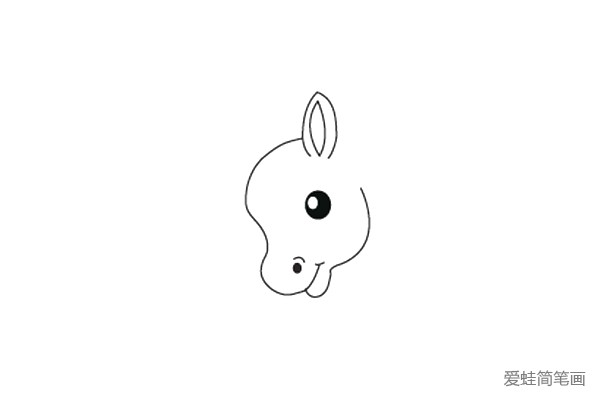 简笔画课程：怎么样简单画出一匹可爱的小马