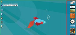 如何让win8系统侧边栏显示工具项    win8系统侧边栏显示工具项操作办法