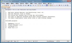 Notepad++ v6.9.2 官方免费版